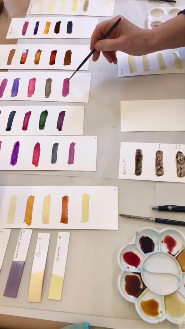 We had such a fantastic Saturday workshop making botanical inks at the studio. Thanks to all our excited participants😀We made inks from fresh and dried plant materials in the morning and then tested and experimented with the colour potential in the afternoon. It is such a rewarding process to make your own art materials from natural colours. If you’re interested to find out more follow the link in our bio for our other courses and workshops. We have small class numbers and a wonderful creative studio space in the historic conservation area of Sussex square. Come and see us this weekend 16/17 or 23/24 May 11am-5pm as part of @artistsopenhouses. We are number 21 on the kemptown trail :)
#sustainablepractices #sustainablestudio #naturaldyes #botanicalink #eastsideprintbrighton