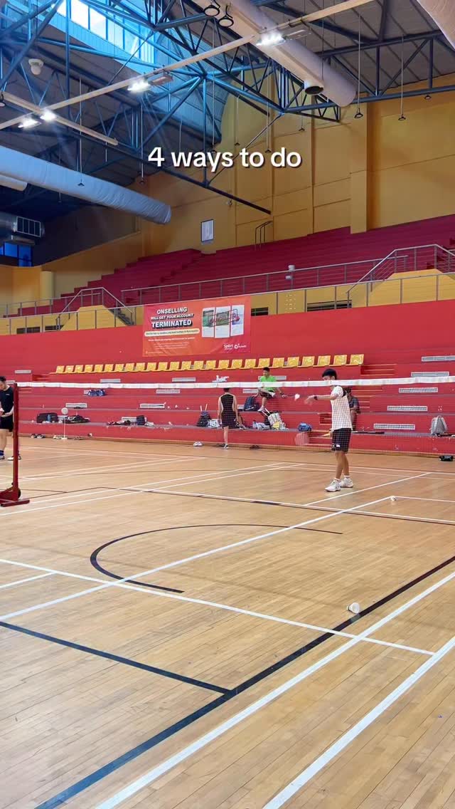 Here’s 4 ways you can serve using forehand.
#singaporebadminton #badmintonskills #badmintonplayer #sgbadminton #badmintontips