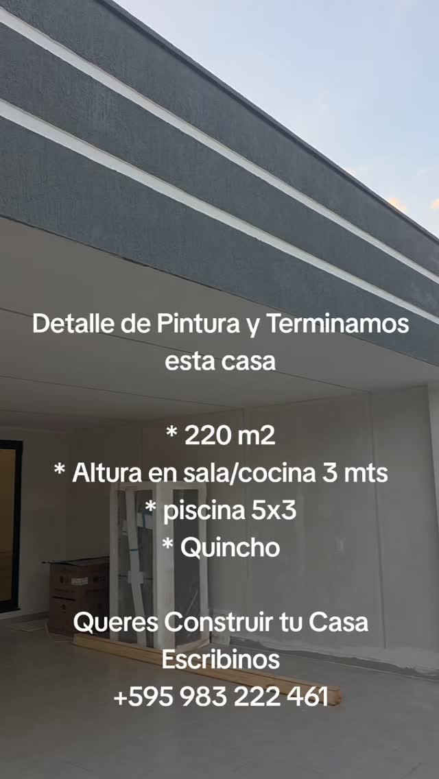 Construcción de casas #casa #casapropia #propiedadesenparaguay
