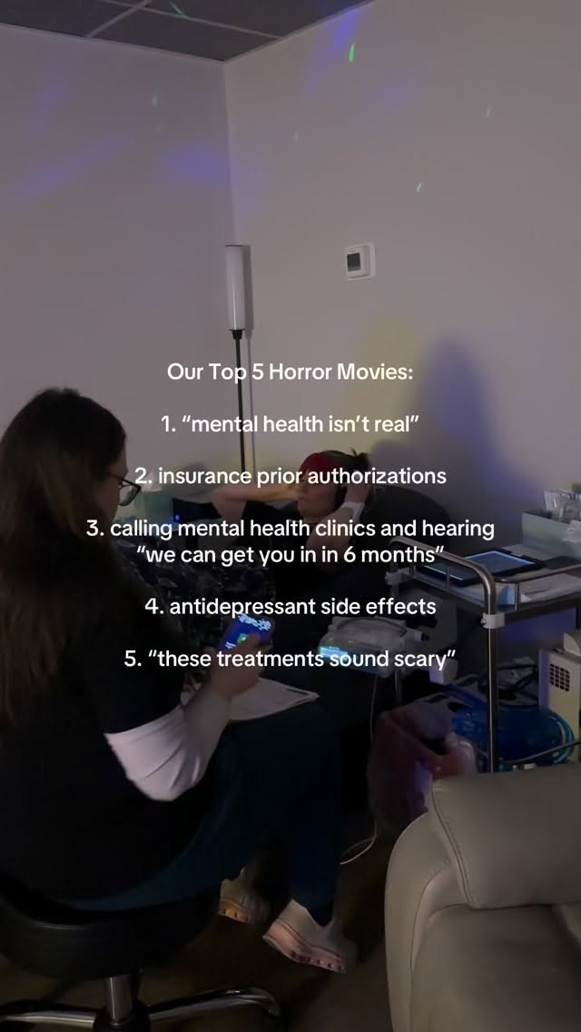 Mental health struggles are hard enough without the barriers that come with getting care, we’re here to tell you you’re not alone & we hope to take some of that weight off your shoulders. 🫶🏻
#mentalhealth #mentalhealthawareness #tms #relatable #healingjourney