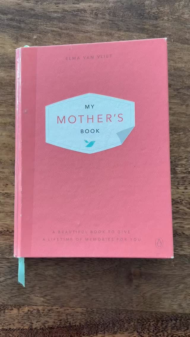 A life review is one of the most healing acts of a lifetime. So grateful my Mom played along. A gift for her AND for me!