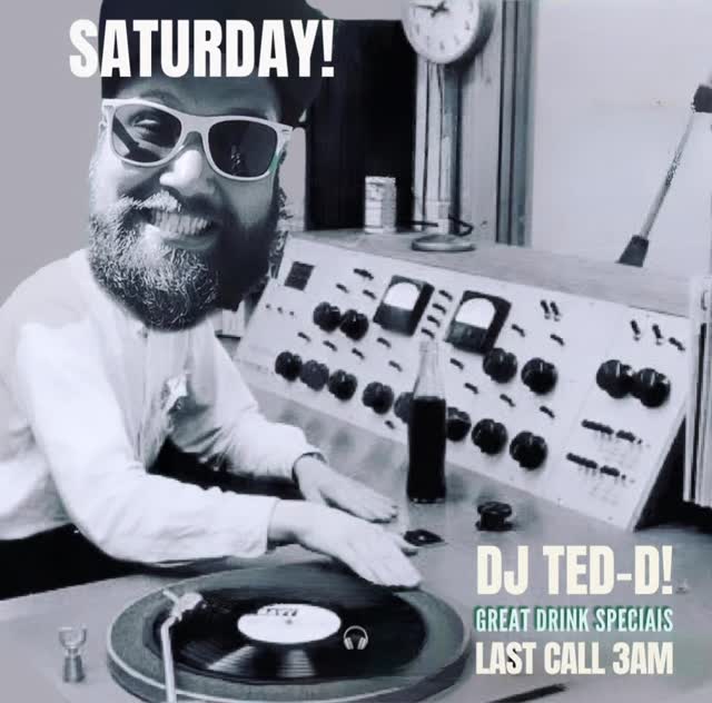 @djteddmusic is in the DJ booth tonight so you know it's going to be a party!
Great drink specials, great people, great music.
See you tonight!