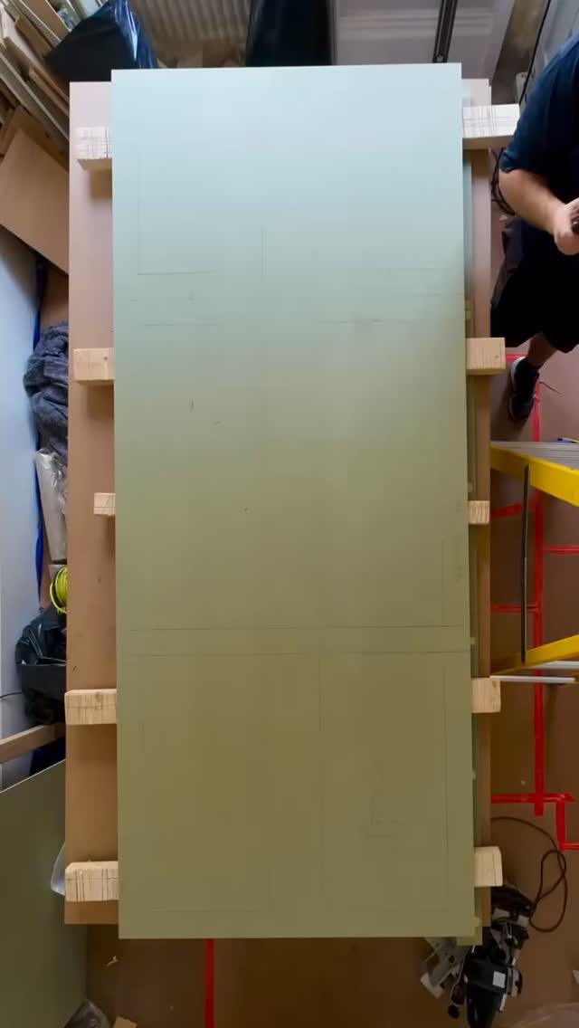 When a door a is born #bathuk #wardrobe #carpentry #bespoke #storage