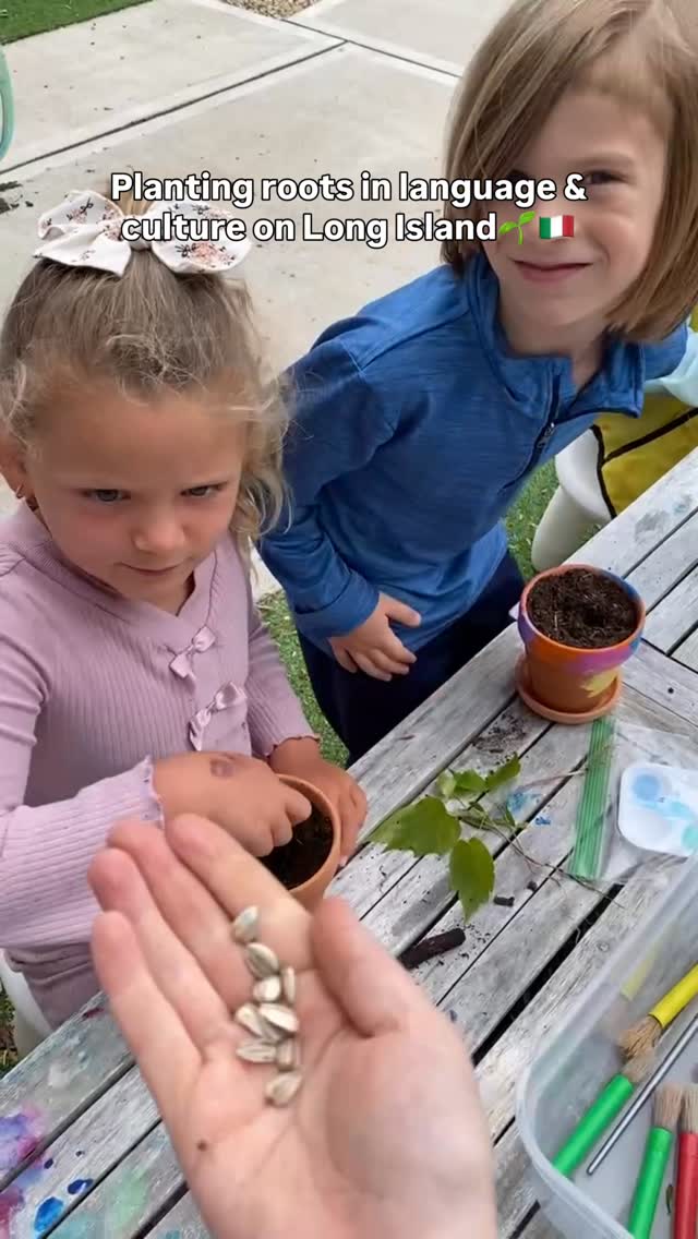 From planting herbs to learning Italian words, today’s lesson was rooted in culture, creativity, and hands-on fun 🌱🇮🇹