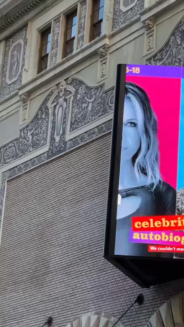 The Shubert Theatre hosts the first new production of the 2026-2027 Broadway season: Celebrity Autobiography! Featuring a revolving celebrity cast, this limited run continues all summer long.
This isn’t @celebautobiography’s first time on Broadway, as three performances of the play occured on Monday nights in 2018 - November 26, December 10, and December 17 - when The Illusionists: Magic of the Holidays was dark. #MarqueeMonday