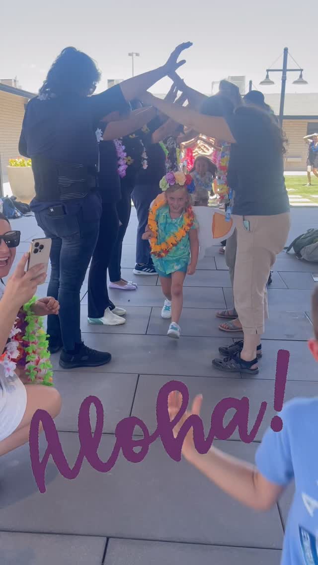 ALOHA Day at our Mesa campus was a blast! We are so excited for celebrating a wonderful year with our Glendale crew tomorrow! We have Yearbook Signing, a Parent BOOK SWAP, and KONA ICE coming 🍧🌺🎉⚓️ See you there!