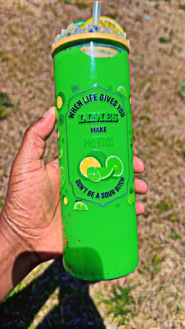 Ready to Ship
(RTS Orders ship the next business day once payment is made. )
Lime Mojito Snowglobe Tumbler
Available today on the website after 3:00 pm.
Shop for glitters, rhinestones, or products at www.hesthatflyyguyydesignz.com
#custom #giftshop #glittertumblers #snowglobetumbler #readytoship