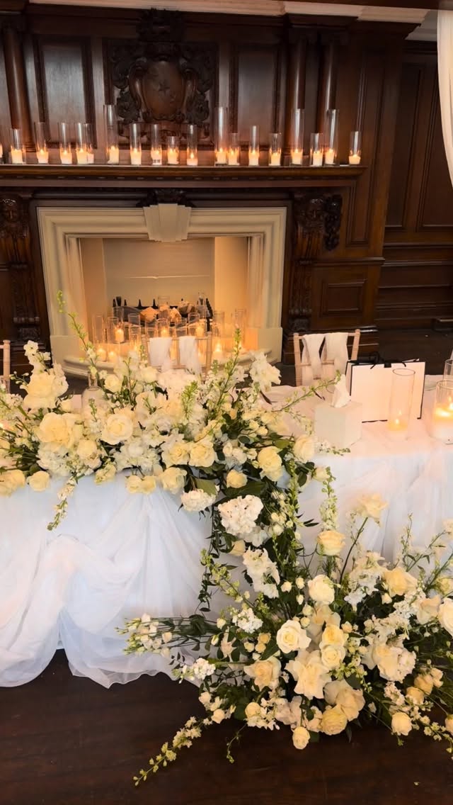 There’s something about an all-white wedding produced on scale that makes our skin tingle with excitement and wow this one delivered - not a bud vase in sight!
Clean palettes, lots and lots of soft candlelight, flowing fabrics and grand florals designed with movement and intention — every detail in this space was created to feel elevated without ever feeling too much.
The contrast of the grand architecture of @beamishhallweddings against the softness of the styling gave the entire room a quiet but dramatic feel. Romantic, modern and endlessly elegant.
The finishing details from our hireware of gold glassware charger plates and cutlery just gave it that chefs kiss finish!
Proof that simplicity, when executed well, is the ultimate luxury.
,Contact us for how we can style your wedding
#weddingstyling #northumberlandwedding #northeastwedding #northeastweddingdecor #northeastweddingsupplier