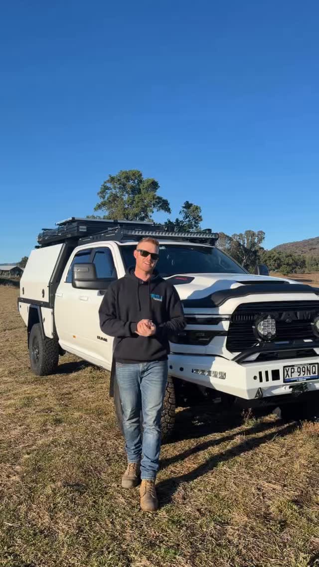 This RAM 2500 is built for serious touring.
Fitted with a BMU Pro Series tray and 2 metre canopy, this facelifted RAM has been set up from front to back for life on the road.
Packed with our standard inclusions plus a long list of touring upgrades, this one is ready for just about anything.
Inside the canopy, the build features a full Victron 3000W power system by Shervay paired with a 300Ah battery setup, pull-out pantry, 130L Bushman fridge with cage, custom kitchen fit-out and plenty of additional storage throughout.
Outside, it’s loaded with practical touring gear including an ARB air compressor, trundle drawer, jerry can holder, fold-down ladder and our new winch-operated spare wheel carrier that takes the heavy lifting out of changing tyres.
Finished off with a rooftop tent and awning supplied by the customer, this setup is ready to head off-grid in comfort.
If you’re planning your own touring rig, get in touch with the team at BMU via the link in our bio.
#RAM2500 #TouringRig #bmubuilds