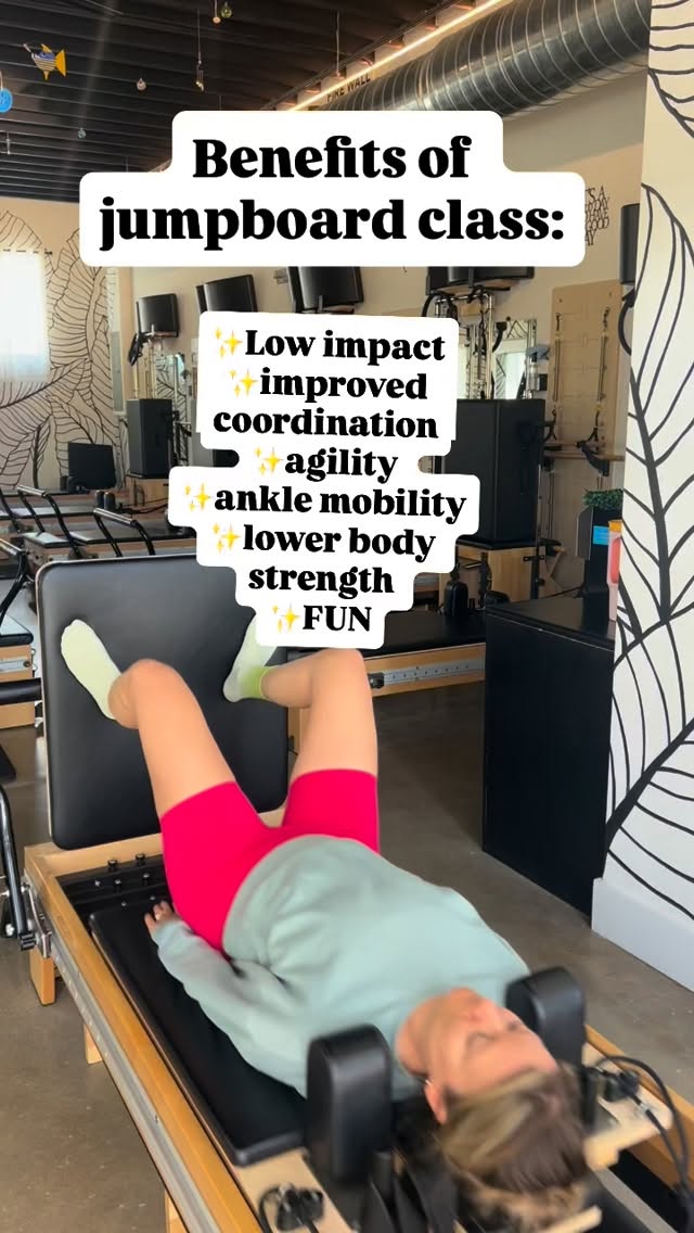 Ready to jump into your new favorite workout? ✨
Our Jumpboard classes combine the core-focused benefits of Pilates with low-impact bounces for a fun, energizing full-body workout. Expect stronger legs, a fired-up core, elevated heart rate, and all the feel-good sweat — without the stress on your joints. 🌊
Perfect for anyone looking to build strength, endurance, coordination, and confidence while keeping movement safe and supportive. Whether you’re a longtime reformer lover or trying Pilates for the first time, Jumpboard brings the energy. 💥
Come jump with us at Coastal Pilates
#JumpboardPilates #ReformerPilates #Pilates #LowImpactWorkout