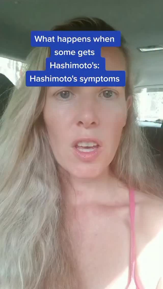 What happens when someone gets hashimoto's or when someone is diagnosed with hashimoto's hypothyroidism? The body starts to attack the thyroid gland and causes Hashimoto's symptoms, or thyroid symptoms but sometimes the TSH lools normal. #hashimotosthyroiditis #hashimotossymptoms #hashimotos #thyroidsymptoms #hypothyroidism