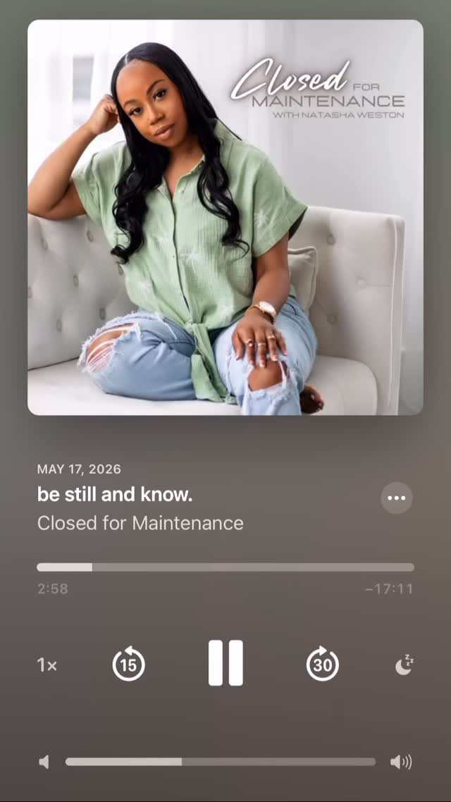 “I’ve recently had a very honest realization that my confidence can no longer come from what I produce. For so long, the evidence that I was quote unquote okay, that I was on the right track, that God was with me, was output.”
Listen to the full episode of Closed for Maintenance -> link in bio
#CFMPod #ClosedforMaintenancePod #bestillandknow #faith #podcast