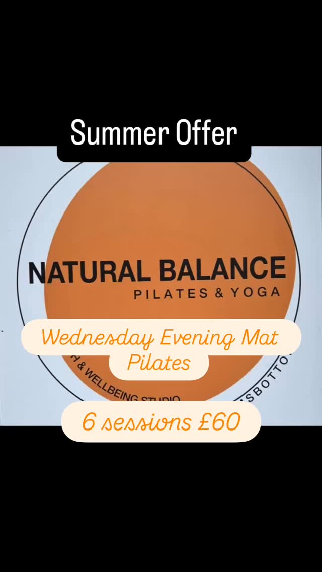 Book you place in our Wednesday evening classes. Special offer! 🧡