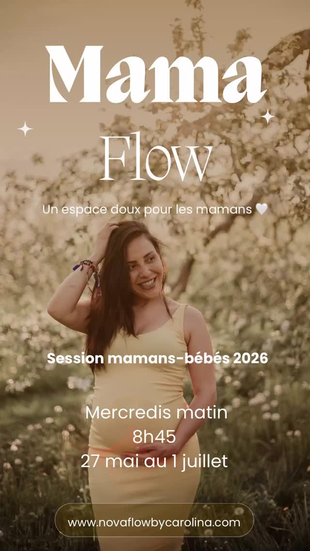 Mama Flow revient doucement ce printemps 🤍
Un espace pour bouger, respirer et reconnecter avec soi, avec ou sans bébé 🌿
✨ Petit groupe
✨ Approche douce et adaptée au postnatal
✨ Mercredis matin
📩 Écris-moi pour les infos
#pilatessherbrooke #novaflowbycarolina #pilatespostnatal #mamaflow