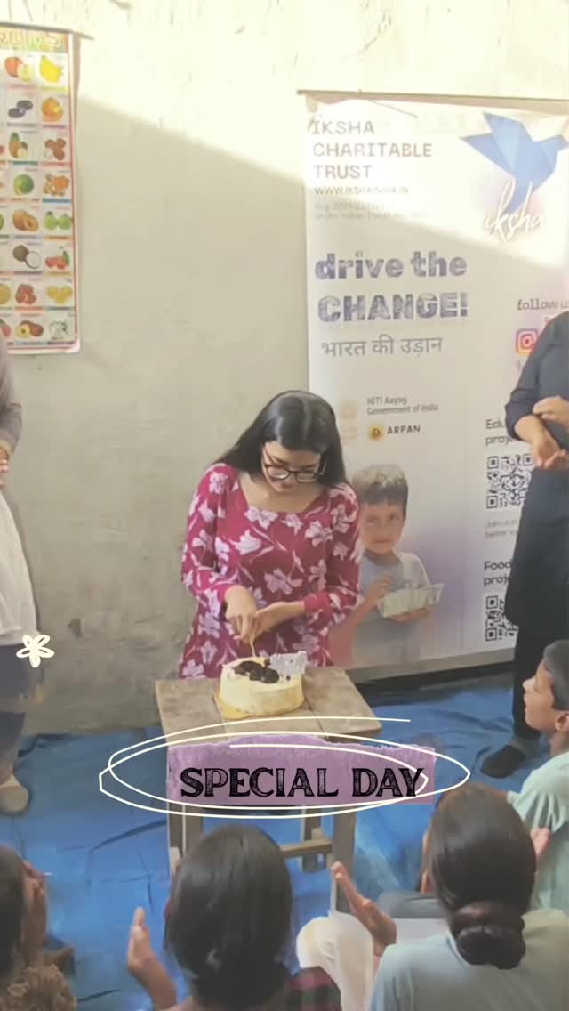 Try a different way to celebrate your special days! Share joy with underprivileged kids on your birthday, anniversary, or any special occasion.
Donate and make their day brighter!