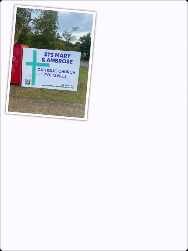 We loved working on this project at St Ambrose Catholic Primary School in Pottsville. Thank you for entrusting us with your new signs @stambrosepotts #ic_signs #schoolsigns #stambrosepottsville #tweedheads #graphicdesign