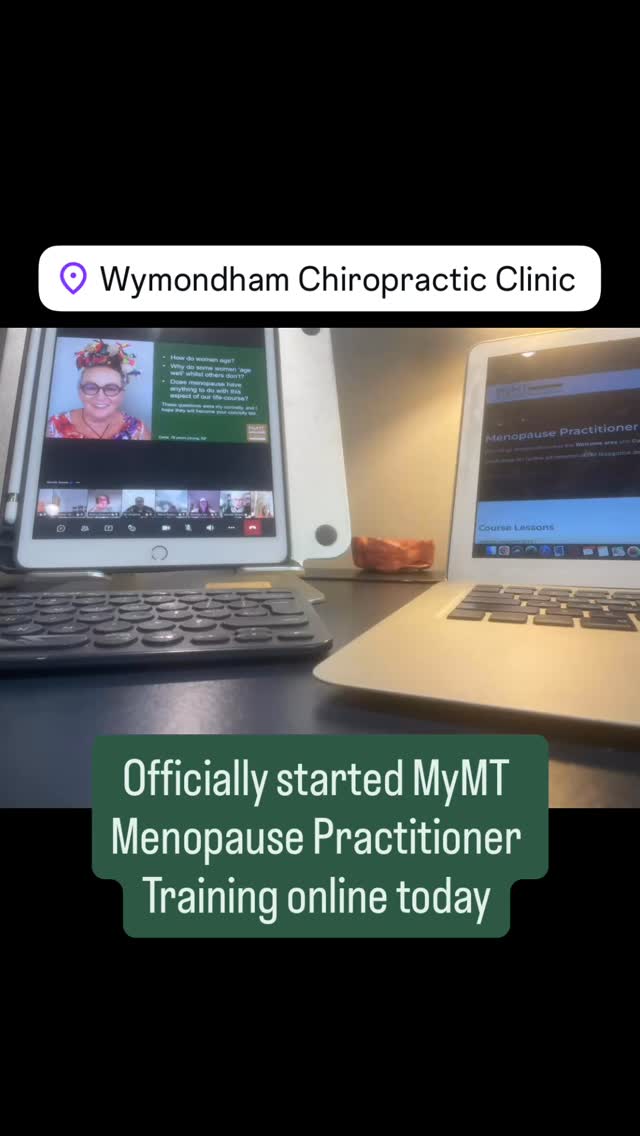 Today marks the day of a new journey for my practice ✨So excited to have joined a group of women around the world studying to become a Menopause Practitioner with Dr Wendy Sweet (PhD) @my_menopause_transformation