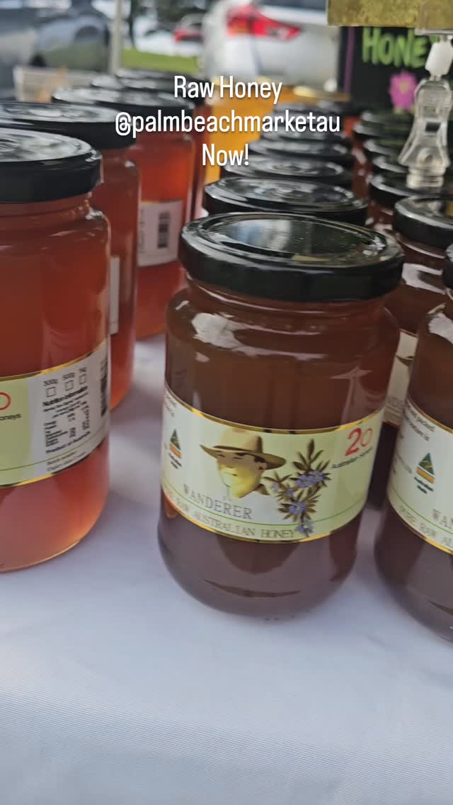 Raw Honey
A natural way to treat a cough. Try a spoonful before bed and test it out!
@palmbeachmarketau
9am-3pm
4th Sunday of the Month.
#sundaymarket #benchmarked #sydneymarket