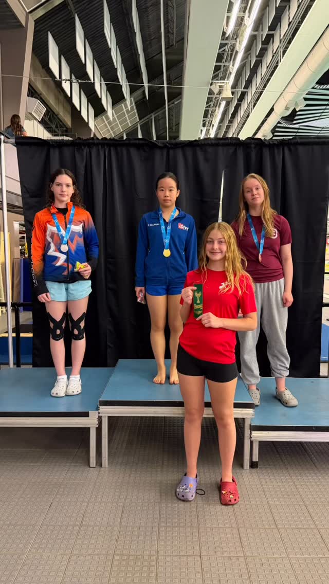 Fantastic weekend for Team iDive at the 2026 Alberta Provincials in Edmonton! 🔥💪
✨ Girls B
Mandy Xie
🥇 1m
🥇 Platform
Gray McCauley
🥇 3m
🥉 Platform
Yolanda Xie
🥈 3m
✨ Girls C1
Eloise Baker
🎖️ 4th on Platform
🎖️ 5th on 1m
A huge congratulations to all our divers for their outstanding performances, hard work, and determination throughout the competition weekend! 👏
Special congratulations to Mandy and Gray for achieving Junior National qualifying standards! 🇨🇦🔥
We are so proud of the entire team and excited for what’s ahead.
#iDive #Diving #TeamiDive #springboarddiving #idivevancouver