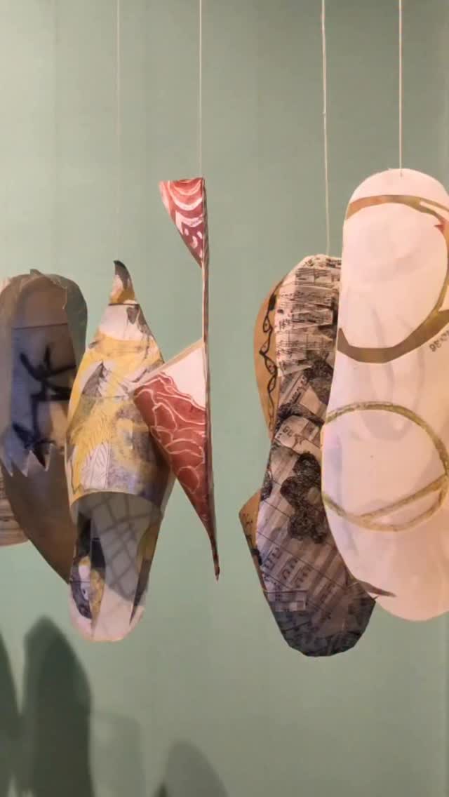 Happenstance, an exhibition @artworkersguild of new prints and 3D work I’m delighted to be showing! It’s also a great pleasure to be exhibiting with @afsoonafsoonagain and @monicaboxley_mixedmedia_art keep watching to see some of their work too. Come along and feast your eyes. Artists will be there 23,24,29&30 May but the exhibition continues by appointment through the month of June! #happenstance #textiles #ceramics #printmaking