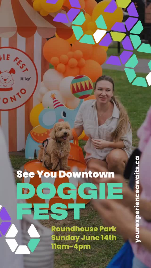 See you downtown at Doggie Fest on June 14! 🐶🧡