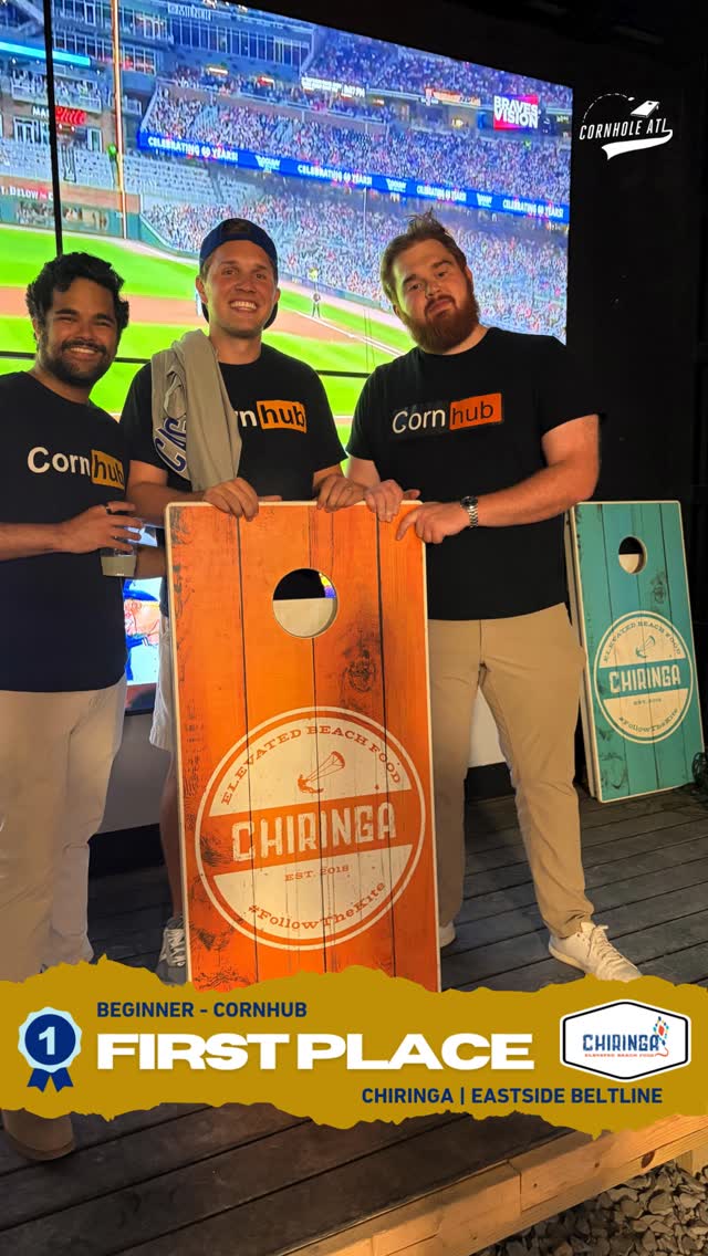 š½Spring 2026 Playoff Results Part 6/6š½ā
ā
š @chiringao4wā
(Beg) š Cornhub š„ Cornadoesā
(Int) š WholeKernal š„ Cornographicā
(Adv) š Nothin' But Hole š„ Corny Agentsā
ā
š @gloverparkbreweryā
(Beg) š Bagger? I Barely Know Her š„ Throwbi-Wan Cornobiā
(Int) š Cornholio Resurrection š„ TAP THATā
(Adv) š Bags of Fury š„ Bag Street Boysā
ā
š @visithalcyon (Wed)ā
(Beg) š Fore-Baggers š„ Luckie Chuckersā
(Int) š Bags and Beer š„ Inglourious Baggersā
(Int+) š Talk to Me Goose š„ Notorious B.A.Gā
(Adv) š Dirty Bagz š„ Bourbon Barrelā
ā
š @lakepointstationā
(Beg) š Bag Baddies š„ Golden Corn Warriorsā
(Int) š Shuck Dynasty š„ Pitches Get Stitchesā
(Adv) š Duck Butter š„ Hole Pleasersā
ā
š @nofogainesvilleā
š Toss Boss š„ Maize Menā
ā
š @theparkateasternwharfā
(Beg) š Game Shakers š„ Get in the Hole!ā
(Int) š SLIDE RITE INN š„ 200 Crew