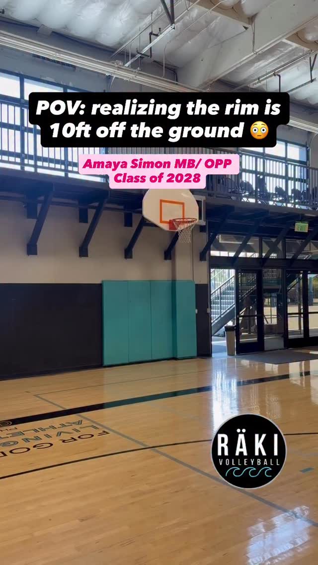 RÄKI fam meet #rakiathlete @amayaclassof2028 🤍🌊
Who said volleyball players can’t touch 10ft? 😳 We’re so lucky to be a part of Amaya’s journey and watch her athleticism and hard work keep leveling up 🤩
- RÄKI VOLLEYBALL 💌
#rakivolleyball