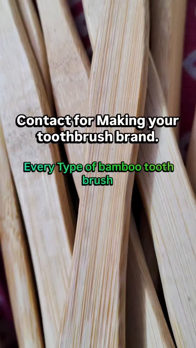 Use Bamboo Toothbrush and save planets.
#saveearth #ecofriendly #toothpain #toothbrush