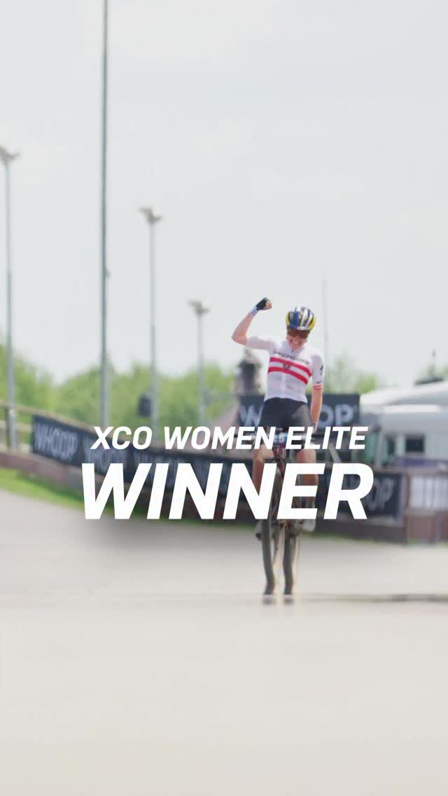 @laura_stigger dominated XCO Women Elite race in Nove Mesto na Morave ✊✊✊
