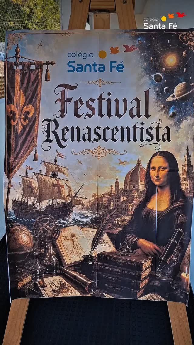 O Festival Renascentista da 1ª série do Ensino Médio foi um verdadeiro encontro entre arte, conhecimento e criatividade.
Com muita dedicação e empenho, nossos alunos deram vida ao período renascentista em apresentações cheias de referências culturais, tudo sob a orientação da Prof.ª Juliana Rocha.
Parabenizamos todos os estudantes pelo envolvimento e agradecemos, de forma especial, a cada família que esteve presente prestigiando e tornando esse momento ainda mais significativo.