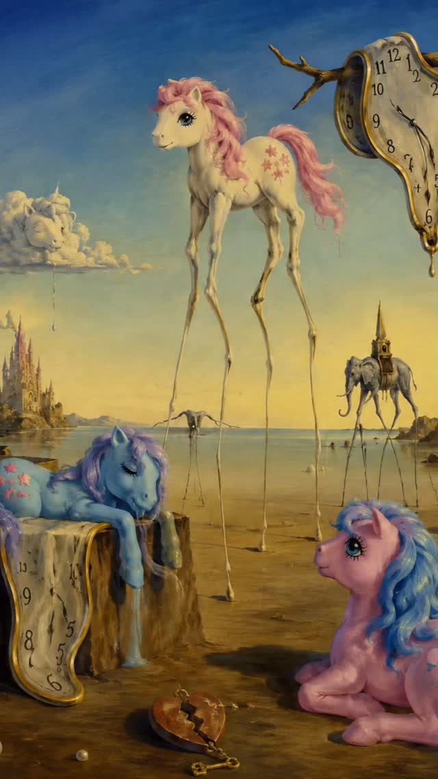 Fun with classic art styles, GenX icons & AI!! ⚡️
Where surrealism meets pop culture and nostalgia gets a digital remix. From Dali-inspired dream worlds to Warhol-style pop art portraits, I love reimagining the icons that shaped a generation through timeless artistic movements.
Marilyn. Madonna. Barbie. Care Bears. My Little Pony. Retro magic with a modern AI twist. 🎨✨
Art history + GenX nostalgia + creative technology = endless inspiration. Which crossover should I create next? 👀
Explore more original digital creations at CBirdCREATIVE.com 💫
#GenX #PopArt #Surrealism #AIArt #DigitalArt