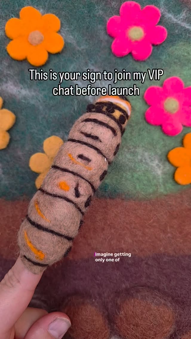 Comment “VIP” and I’ll add you to the group chat before tonight’s launch 👀✨
Being in the chat gets you:
🐛 First access and a chance to get your hands on the limited edition witchety grub.
AND
🎁 A chance to win your cart back!
Tonight is going to be a fun one 🤍