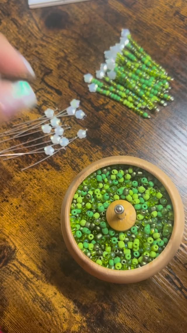 Spin some flowers with me. #behindthescene