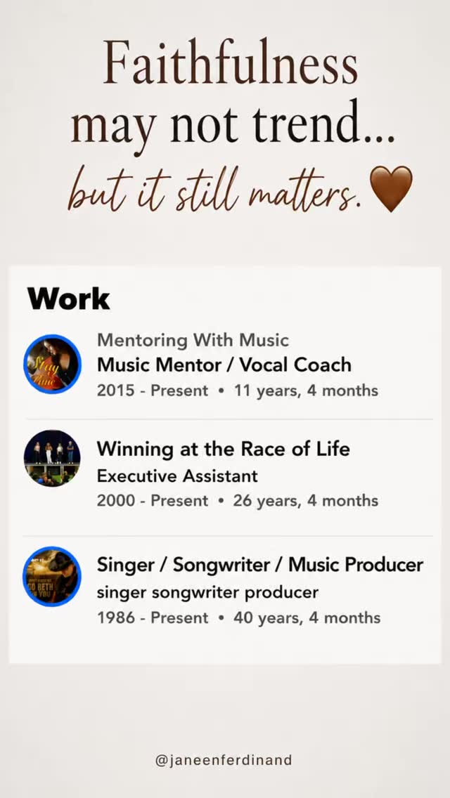Some of us still believe in showing up
year after year🤎
#NewMusic
#StillHere