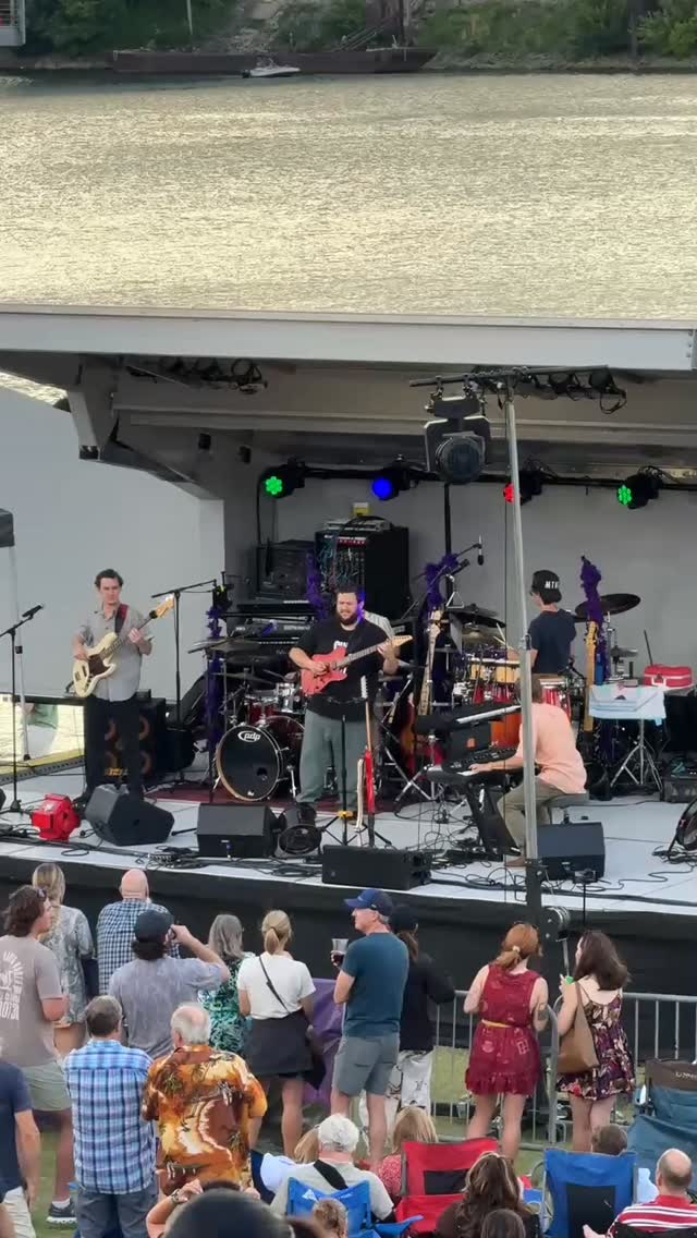 Always a blast at @riverfrontnights !
June 5th come catch us in Dalton, GA for the Off The Rails Fest @creativeartsguild
We open for @thedirtyguvnahs at 7:30pm
#chattanooga #prog #rock #funk #originalmusic