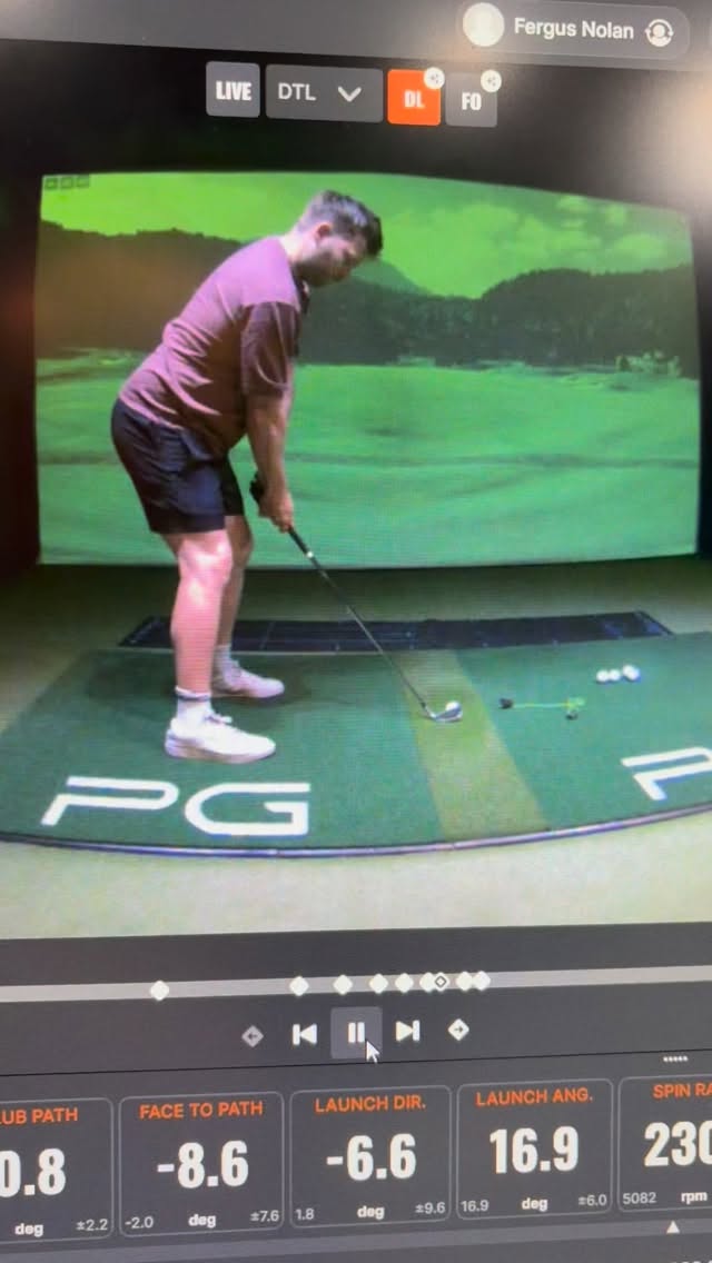 Sometimes having the right training aid can completely reinforce learning and help golfers understand the correct feels much faster.
Here we have Fergus working on early extension.
To help improve this, we used the G Box to encourage the feeling of the club working more in front of him through the downswing rather than getting stuck behind him.
Common issues caused by early extension:
❌ Loss of posture through impact
❌ Poor strike and inconsistent contact
❌ Getting trapped and flipping the club
What we want instead:
✅ Better rotation through the ball
✅ Club travelling more efficiently through impact
✅ Improved strike quality and ball flight
The improvement was instant and the strike and overall shot quality became so much better.
Sometimes the right feedback and the right feel can completely change the movement pattern.
Online coaching available through Skillest or book an in person lesson directly with me.
Message me or head to the link in my bio to get started. #golf #golflesson #pga