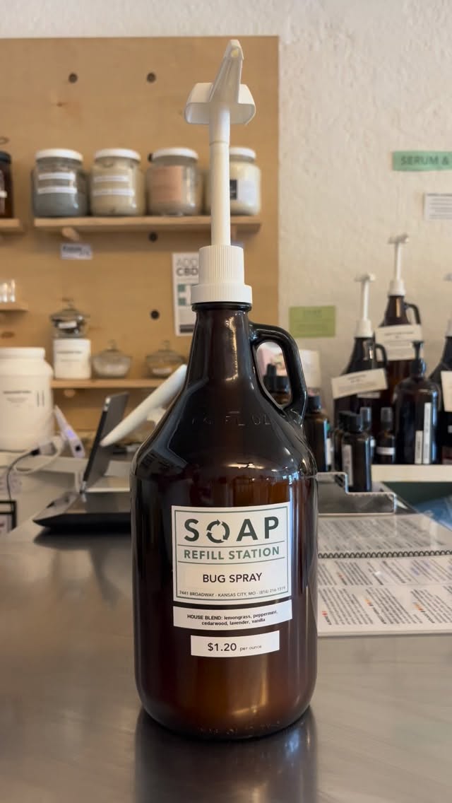 BUG SPRAY! 🦟
Bugs can be pretty cute and they play a big part in the lovely ecosystem, but they’ve gotta learn what personal space is! We make our bug spray in house using our special essential oil blend. It smells good, it’s a safer/healthier option for you and the bugs can’t stand it! Give it a try for $1.20 per ounce! 🐜