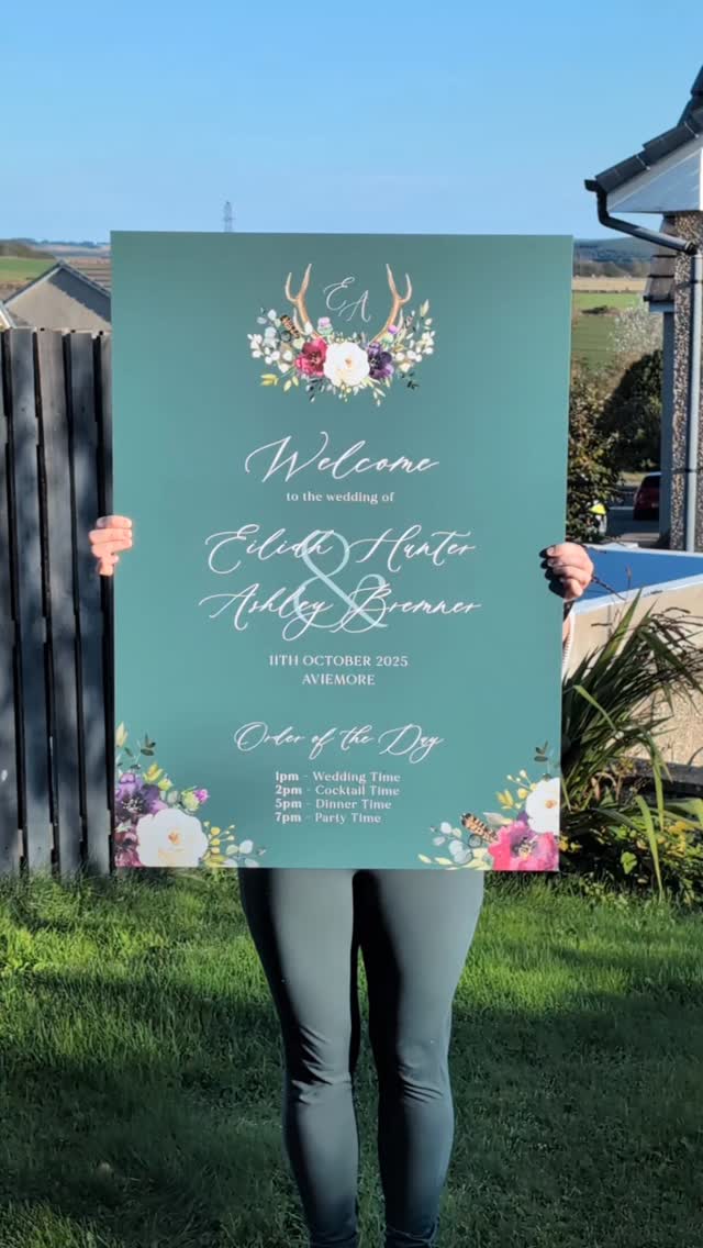 Save money with this one change to your Stationery order...🙌🏼
DOUBLE SIDED BOARDS! 📣
✨ Most popular combo: Welcome/Order of the Day Sign on the front and the Table Plan on the back
OR
✨Unplugged Ceremony Sign on the front with the Table Plan on the back
If you'd love unforgettable Wedding Stationery & Signage, please send me an email or enquire on our website - LET'S MAKE SOME MAGIC 💫
Taking bookings for 2026, 2027 & 2028 💛
www.holliebrucedesigns.com
#welcomesignwedding #weddingtableplan #luxuryweddingstationery #weddingplanning #rusticweddingstationery