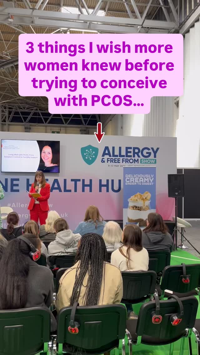 3 things I wish more women knew before trying to conceive with PCOS…
You do not need to do everything perfectly.
Missing one workout, eating dessert, or having a stressful week does not “ruin” your fertility.
Consistency matters far more than perfection.
So many women feel like they have to follow the perfect diet, take every supplement, and optimise every part of their routine just to have a chance of conceiving.
But health doesn’t work like a pass-or-fail exam.
The biggest improvements usually come from simple habits repeated consistently over time.
Small changes really do add up.
#PCOS #PCOSFertility #TryingToConceive #fertilitysupport