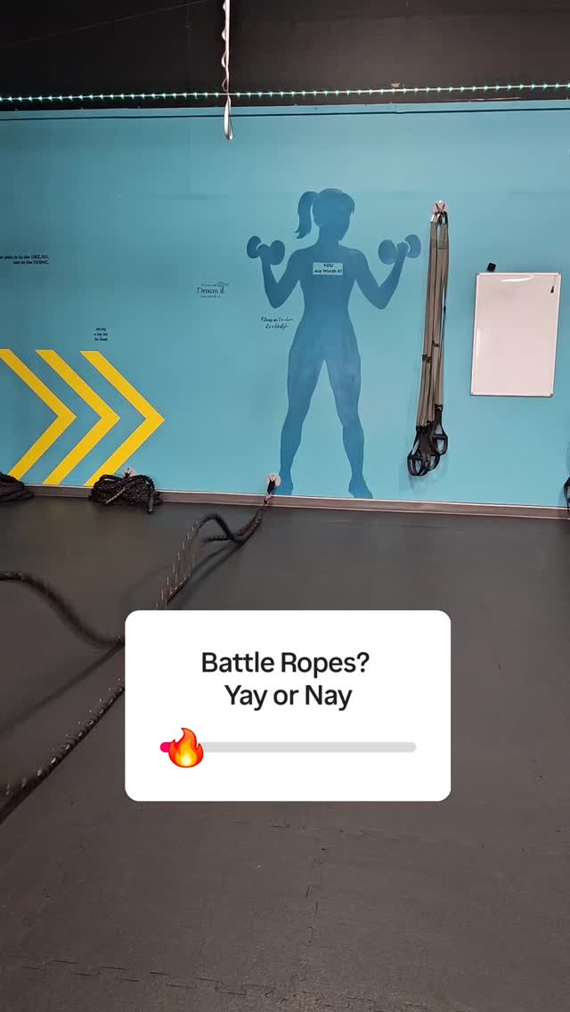 They look fun for about 12 seconds...
Are you team battle rope?
Personally, I love them. 🔥 ❤️