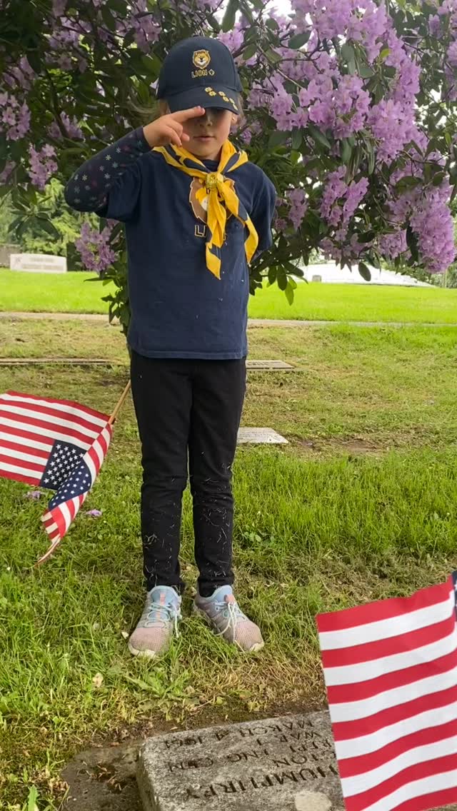 Today, Cub Scouts Pack 310 had the honor of visiting our local veterans cemetery to pay tribute to the brave men and women who served our country. πΊπΈ
The scouts carefully placed flags and crosses, stood in salute, and took time to reflect on the sacrifices made for our freedom. It was a meaningful reminder that even the smallest acts of respect can carry great honor.
We are so proud of these young scouts for showing kindness, gratitude, and patriotism while remembering our heroes. β€οΈπ€π
Thank you to all veterans and fallen service members β your courage and sacrifice will never be forgotten.
#CubScouts #Pack310 #HonorOurHeroes #MemorialDay #NeverForgotten CommunityStrong FutureLeader
