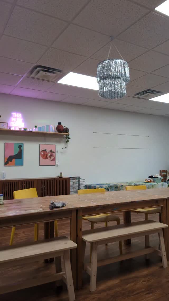 Nothing like nice clean tables. Let's get this place ready for summer camps ✨