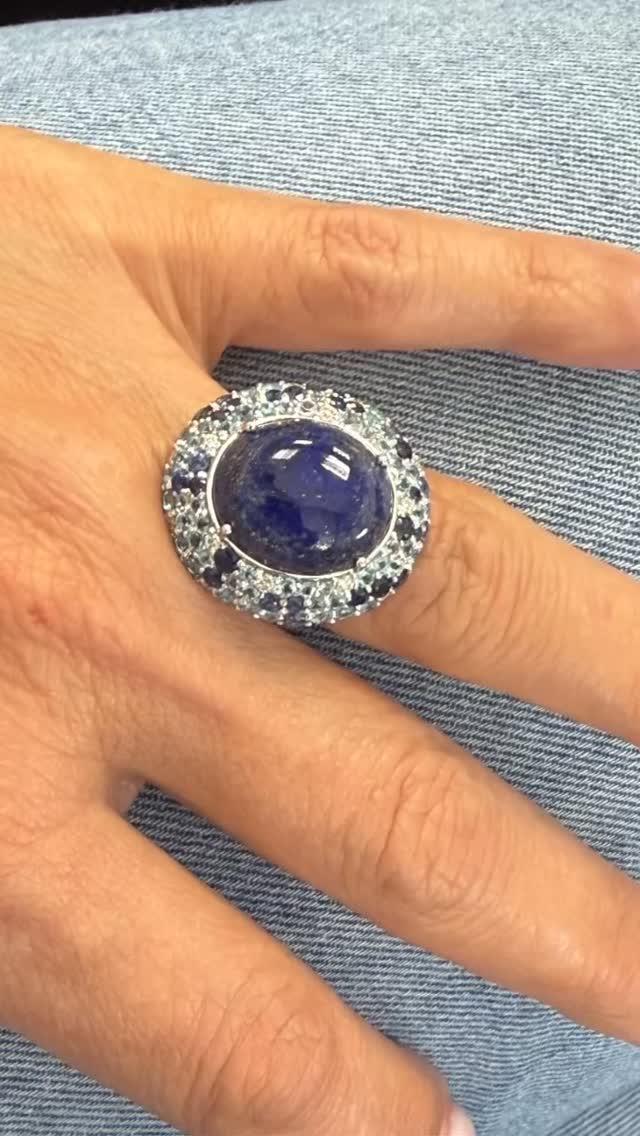 Carry the energy of the ocean with you ššāØ
This mesmerizing 18k white gold ring features deep blue lapis lazuli, surrounded by sapphires, diamonds, and icy blue topaz ā a combination inspired by the colors of endless summer waters and luxury escapes.
For centuries, lapis lazuli has symbolized wisdom, truth, strength, and protection, treasured by royalty and worn as a stone of power and confidence. Its rich celestial blue makes every piece feel timeless, bold, and unforgettable.
The ultimate statement ring for summer vacations, ocean dinners, and sun-soaked nights. āļøāØ
Available at Alper Jewelry
#AlperJewelry #LapisLazuli #OceanInspired #SummerJewelry #luxuryjewelry