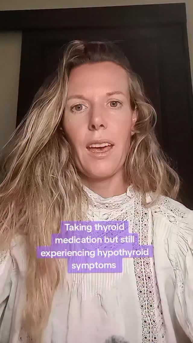 When I first was put on thyroid medication many years ago my lab work returned to normal but I was still experiencing so many frustrating hypothyroid symptoms. It wasn't until I started addressing thyroid antibodies and my immune system, working on dietary changes and improving my sleep and stress that my thyroid symptoms began to improve. #hypothyroidism #hypothyroidsymptoms #thyroidsymptoms #thyroidproblems #thyroid