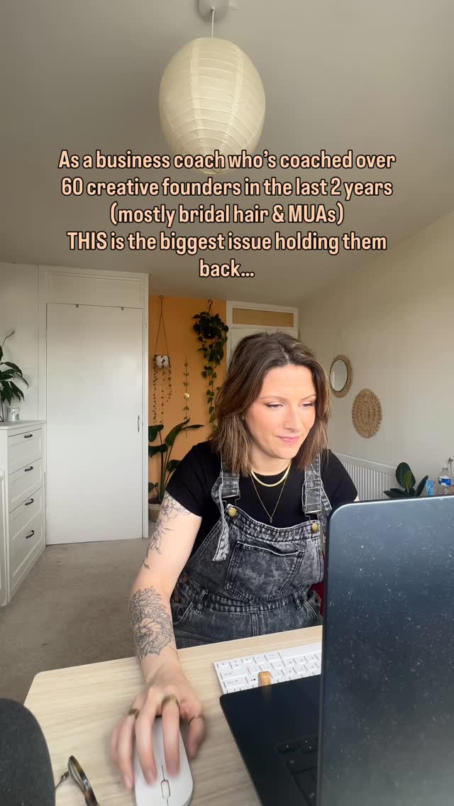 This is the issue & how you change it! 👇🏻
As a business coach who’s coached over 60 creative founders (mostly hair & MUAs) this is the biggest thing I see holding people back…
✨Positioning.✨
The lack of confidence.
The needy energy.
The comparison spiral.
The lack of clarity.
The lack of strategy.
Most creatives have this issue & sometimes aren’t even aware they’re doing it.
You can have the prettiest feed, the most dialled-in aesthetic, the “right” niche… and still feel like you’re shouting into the void.
Because positioning without the self belief, the authenticity & powerful messaging behind it…. is just decoration.
The magic… the actual magic….. is when you understand HOW to position yourself in a way that attracts your ideal client AND feels genuinely, unapologetically YOU. Not a watered-down version of you. Not you-but-make-it-palatable. You.
That’s the bit nobody’s teaching. And that’s exactly what I’m digging into in my latest podcast episode!
I take a deep dive into this, with examples to getting it right … for YOU! Grab a pen, beaut. You’re going to want to take notes.
💬 Drop “podcast” in the comments and I’ll send you the full episode. 🎙️👇🏻