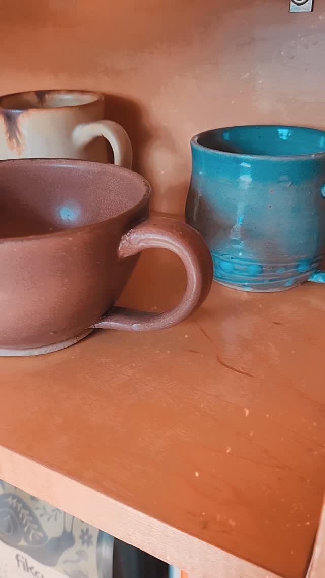A new batch of local pottery by Ruby Haigh just landed!
