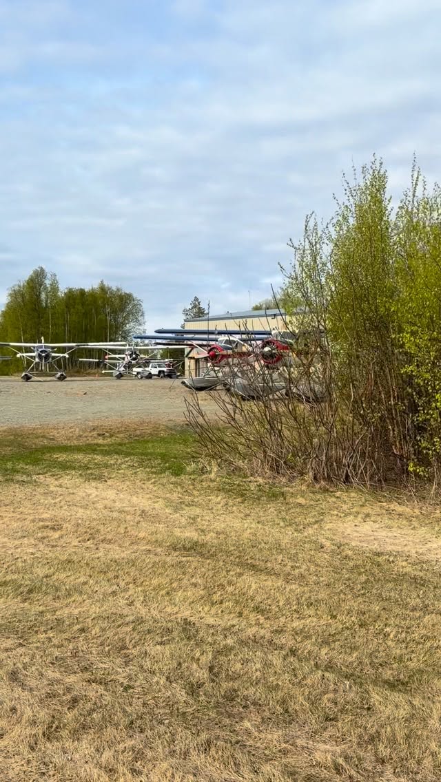 The official beginning to each season starts with the incredible flight through Lake Clark pass to Bristol Bay. Alaska decided to welcome us with unbelievable weather and mind blowing views. The crew is already hard at work getting the lodge running for our first guests in a couple weeks! #alaskarainbowlodge #bristolbay #dhc2 #alaska #flyfishing