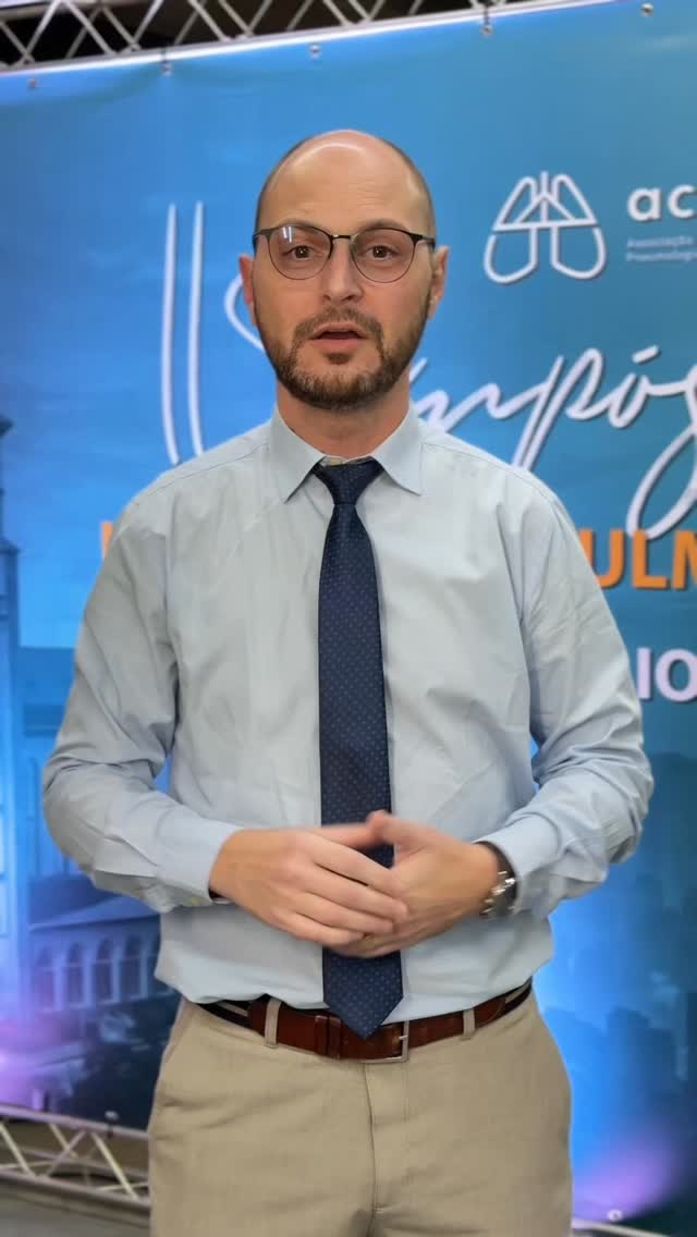Dr. Tiago Bottega fala sobre Chapecó e o porquê de escolhê-la para realização do II Simpósio de Hipertensão Pulmonar, o evento contou com grandes nomes da pneumologia do estado de Santa Catarina, Rio Grande do Sul e São Paulo.