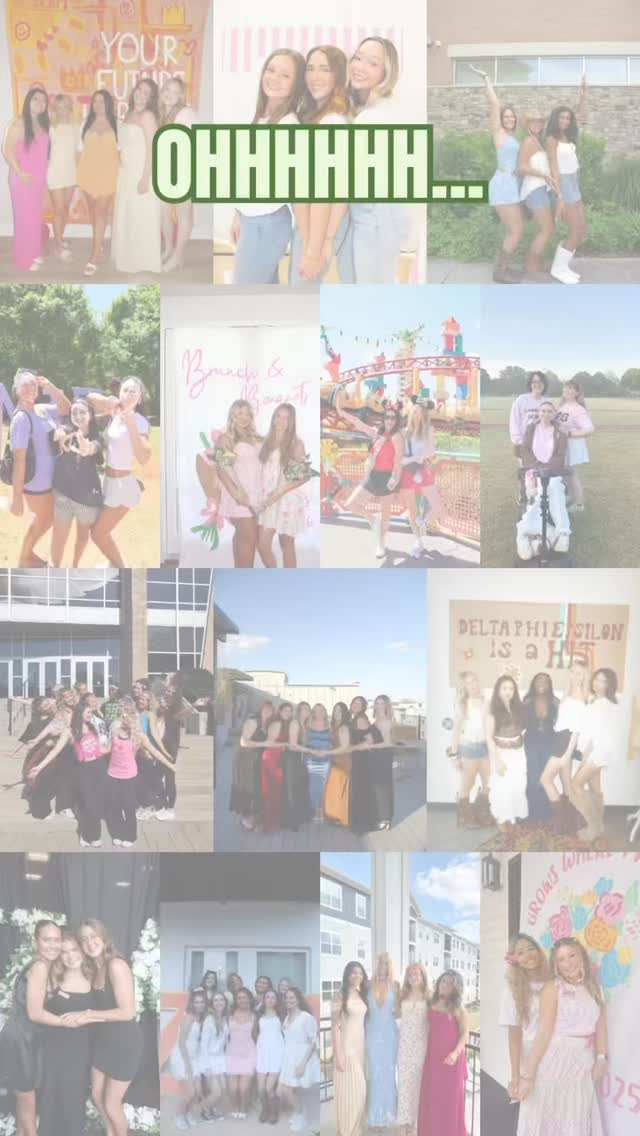 Your next favorite chapter starts here 🎀✨☁️
Recruitment registration opens tomorrow and we can’t wait to welcome you home this fall! 💕