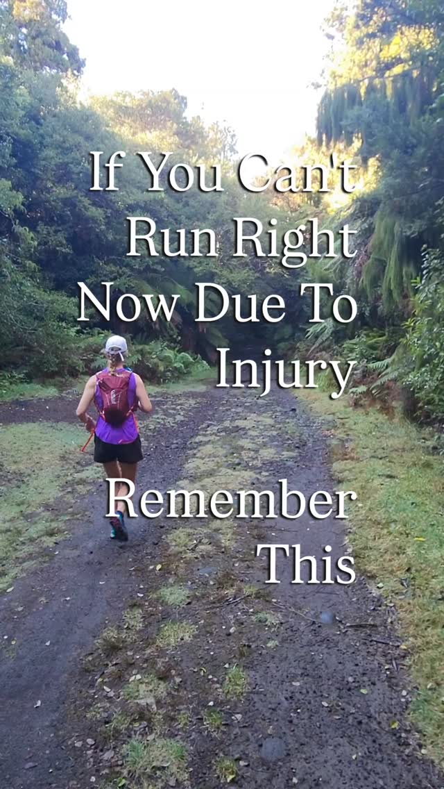 My slow, short intermittent runs lately have been the best. But only because I keep remembering that not so long ago - it took me around 20 minutes to walk 400m (and that was it... I had to sit down).
That first sprinkle of jogging into a longer walk was pure joy. And now I'm up to enjoying 5 - 10km of cruisy, listen-to-your-body-each-step kinda running, back on the trails.
They're 100% some of the best runs I've experienced, just because I'm so grateful to be able to get outside, in nature, and move my body the way I love to.
So hold tight if your sidelined at the moment! Each week you get to walk a little further, or move a little faster, is worth celebrating and being thankful for. The best is yet to come.
#runningjoy #runningafterinjury #trailtherapy